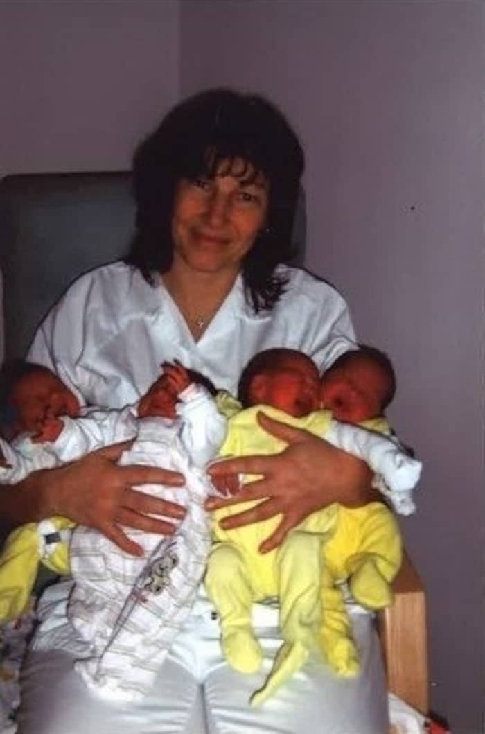 The passionate midwife was also often present at spring births