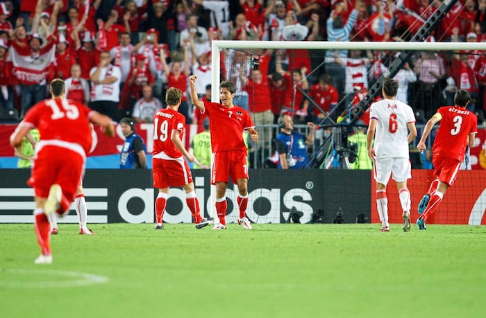 2008 traf Vastic gegen Polen vom Punkt zum 1:1.