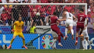 Luka Jovic erzielte das 1:1 in der Nachspielzeit für Serbien.