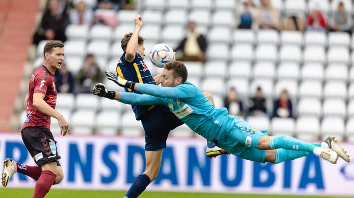 Haas (re.) wechselte zu Rapid.