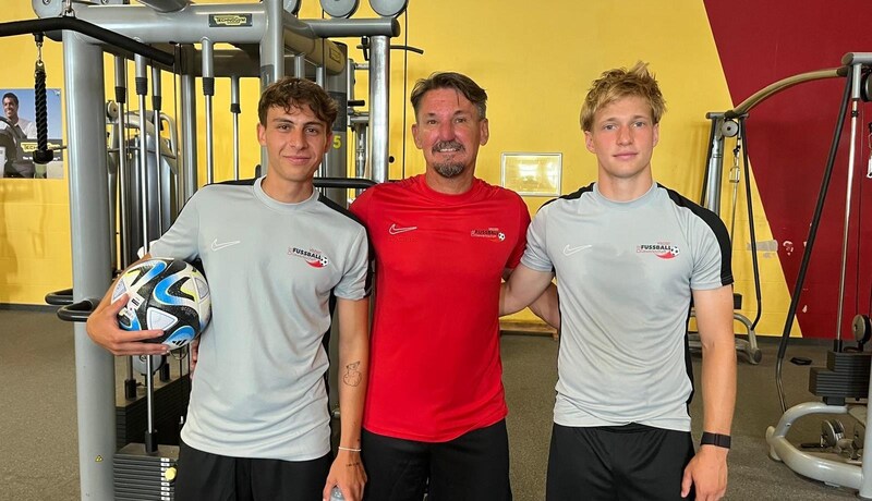 Fabio Markelic, Thomas Lenuweit and Samuel Stückler. (Bild: zvg)