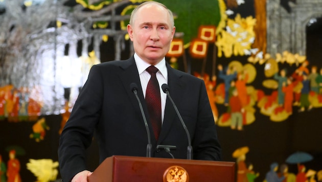 Vlagyimir Putyin orosz elnök (Bild: ASSOCIATED PRESS)