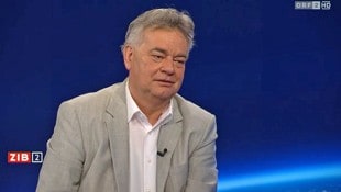 Vize-Kanzler Werner Kogler (Grüne) nahm am Donnerstagabend im ORF-Studio Platz. (Bild: ORF Sendungen/ORF)