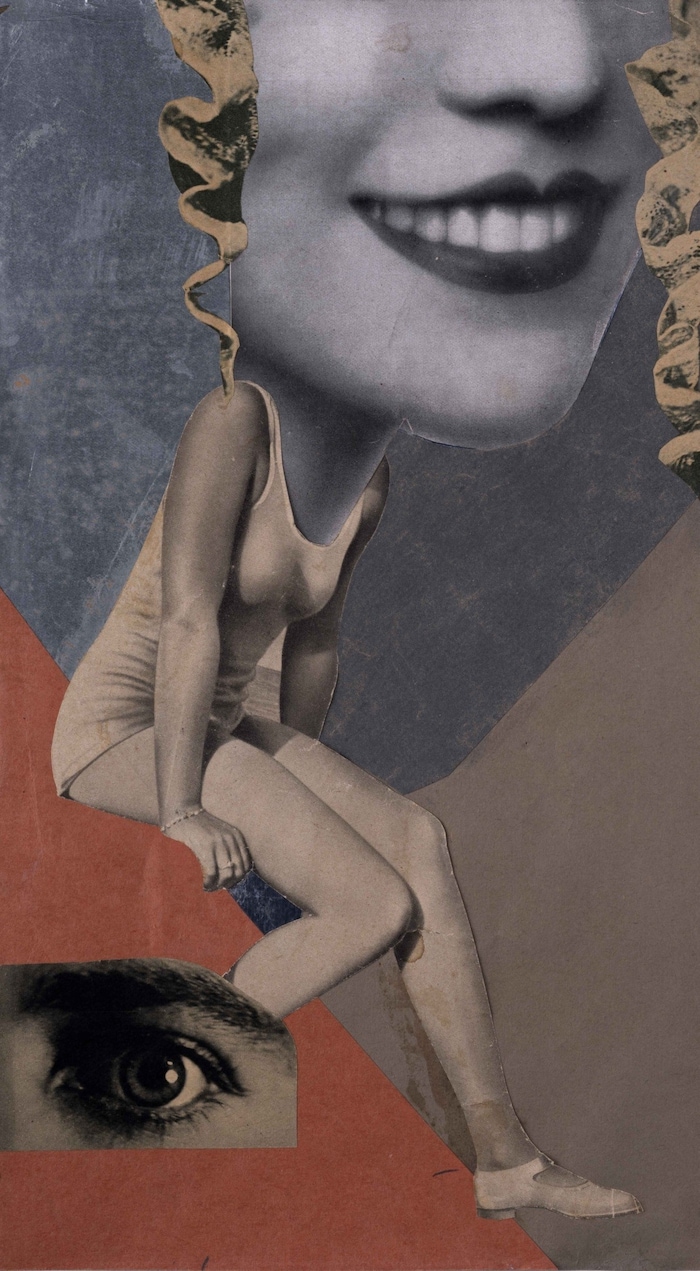 Detail from Hannah Höch's "Made for a party", 1936