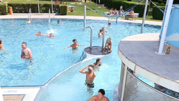 The assaults are said to have taken place at the outdoor pool in Traiskirchen. (Bild: Reinhard Judt/Krone KREATIV)