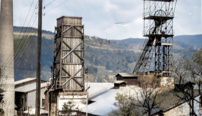 Mit Unterbrechungen wurde bis 1949 Kohle im Bergwerk abgebaut.