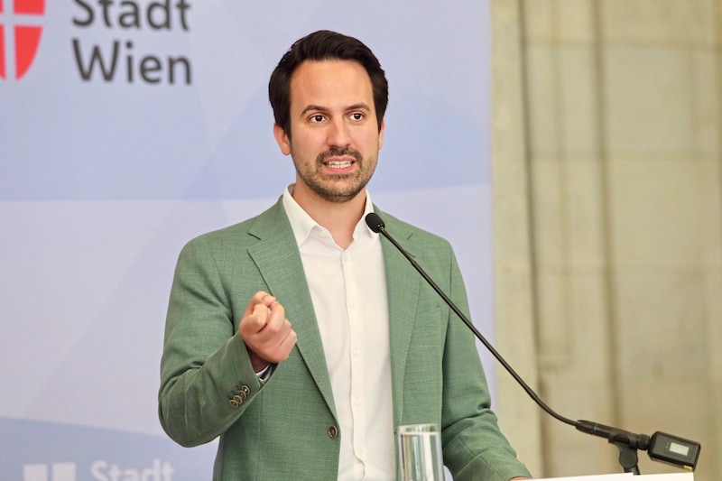 Bildungsstadtrat Christoph Wiederkehr (NEOS) (Bild: Jöchl Martin)