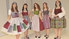 Das „Ebenseer Dirndl“ in klassischen und neuen Varianten (Bild: Hörmandinger Reinhard)