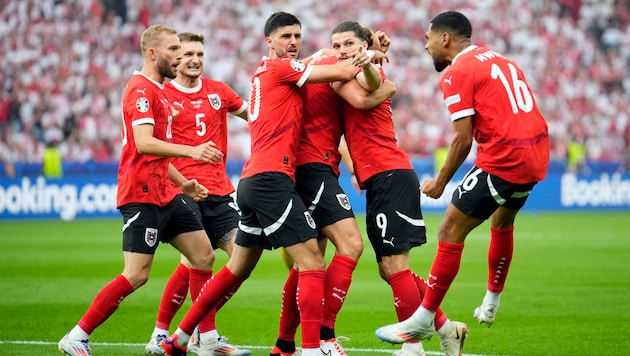 Austria move up three places in the FIFA rankings. (Bild: AP ( via APA) Austria Presse Agentur/ASSOCIATED PRESS)