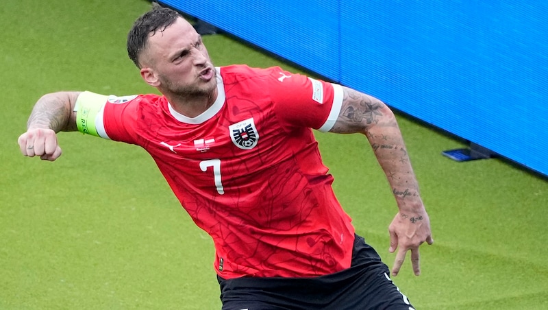 Marko Arnautovic (Bild: Copyright 2024 The Associated Press. All rights reserved)