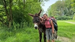 Igor und Elisabeth: Ein Dreamteam auf Wanderschaft. (Bild: Hof Sonnenweide)