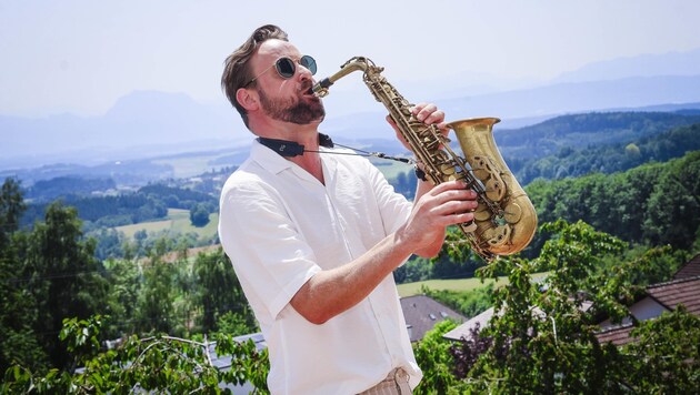 Max The Sax in seinem Element. (Bild: Scharinger Daniel)