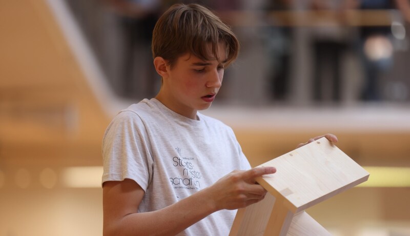 David Breitfuß aus Obertrum hatten sich im Landeslehrlings- Wettbewerb für die Teilnahme qualifiziert. (Bild: Tröster Andreas)