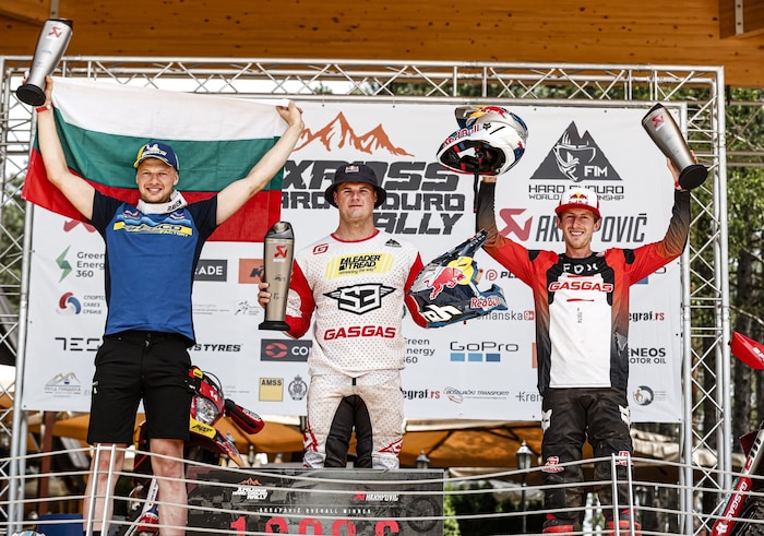 Michael Walkner (re.) bei der Siegerehrung.