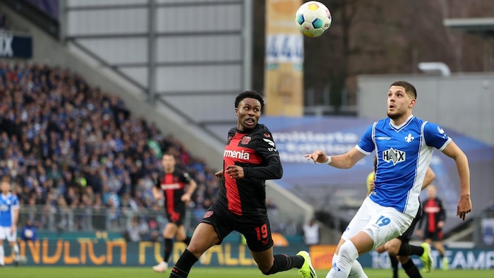 Karic fühlte dem späteren Meister Leverkusen auf den Zahn.
