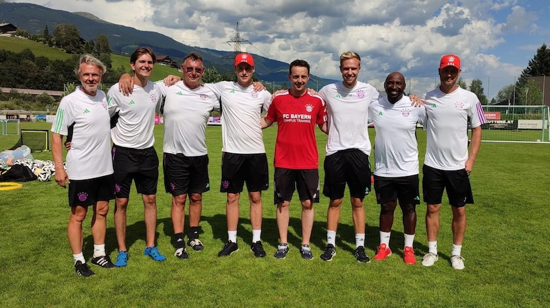 Die Nachwuchstrainer des FC Bayern schlagen auch heuer im Pinzgau auf. (Bild: Harry Seeber)