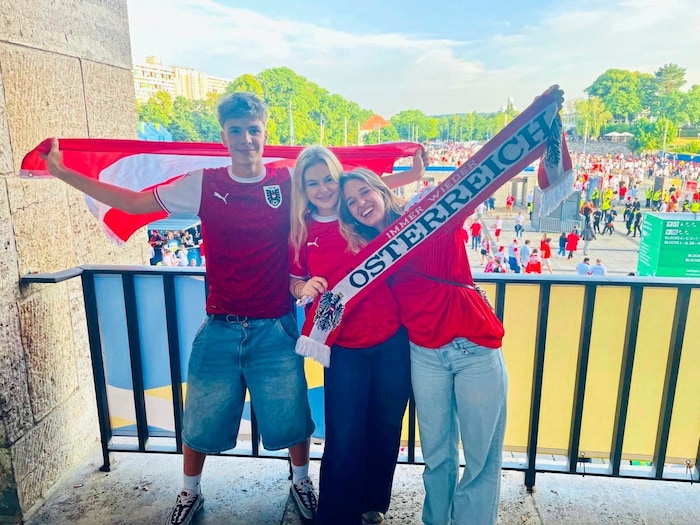 „Legendär!“ Erstes EM-Spiel, erster Sieg für die jungen Fans aus Wien.