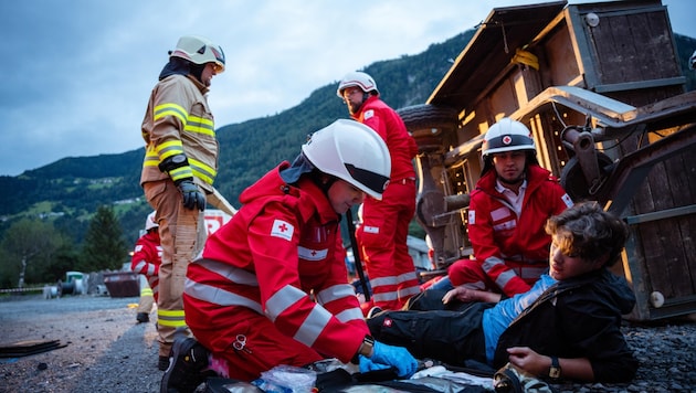 Die Ausbildung des Nachwuchses steht beim Roten Kreuz weiter ganz oben auf dem Plan. (Bild: Rotes Kreuz)