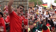 Stimmungscheck vor dem EM-Hit zwischen der Schweiz und Deutschland