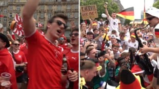 Stimmungscheck vor dem EM-Hit zwischen der Schweiz und Deutschland