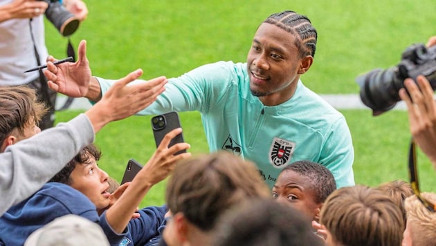 David Alaba stellt seine Villa in Grünwald zum Verkauf. (Bild: GEPA/GEPA pictures)