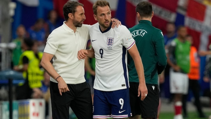 Gareth Southgate und Harry Kane