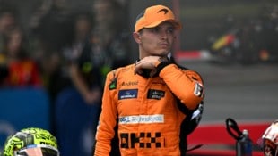 McLaren-Pilot Lando Norris will Max Verstappen schlagen.  (Bild: AFP/APA/Manaure Quintero)