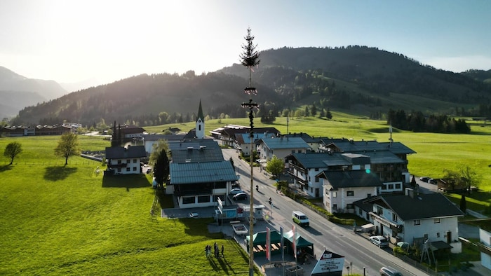 3. Platz/Hochfilzen: Die Hochfilzener überzeugten die Jury mit ihrem besonders gerade ...