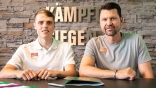Benjamin Böckle (li.) und Markus Katzer