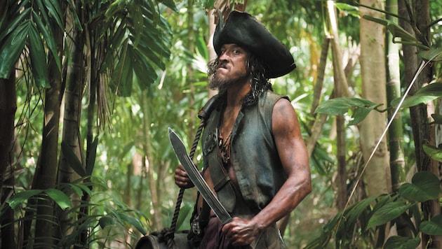 Tamayo Perry was seen as a pirate in "Pirates of the Caribbean - Stranger Tides". (Bild: picturedesk.com/Peter Mountain / Everett Collection )