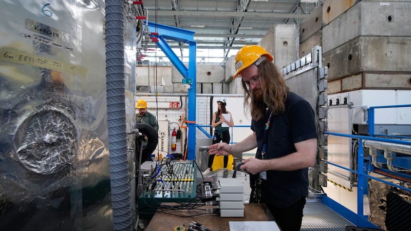 Am CERN, der teils in der Schweiz angesiedelt ist, wird physikalische Grundlagenforschung betrieben, insbesondere wird mit Hilfe großer Teilchenbeschleuniger der Aufbau der Materie erforscht. (Bild: Marina Cavazza. Courtesy CERN)