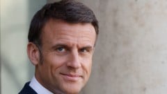 Frankreichs Präsident Emmanuel Macron (Bild: AFP/Ludovic Marin)