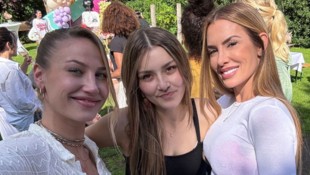 Summer Terenzi mit ihren Tanten Lulu Lewe und Anna-Maria Ferchichi