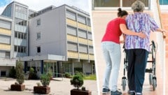 Statt der versprochenen Sanierung kommt nun das endgültige Aus: Das öffentliche Pflegeheim „Grille“ in Kapfenberg soll veräußert werden. (Bild: Krone KREATIV/Christian Jauchowetz, Markus Tschepp)