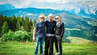 Im Anflug auf die Steiermark: Mick Hucknall, Sting und Bryan Adams (von links) stehen ab Freitag beim Ski-Opening in Schladming auf der Bühne. (Bild: Pail Sepp/Sepp Pail)