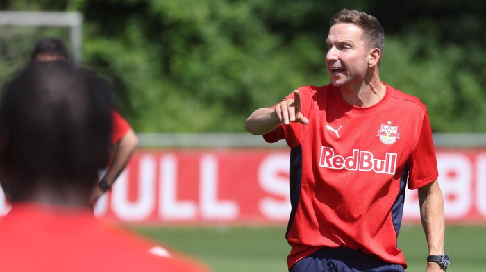 Leading the way in Salzburg: Pep Lijnders.