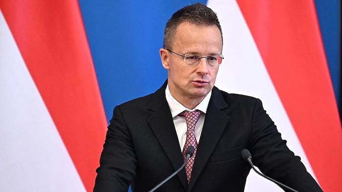 Ungarns Außenminister Péter Szijjártó sieht eine „rote Linie“ im EU-Rat überschritten.
