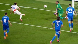 Luka Modric traf zum 1:0 für Kroatien. (Bild: Copyright 2024 The Associated Press. All rights reserved)