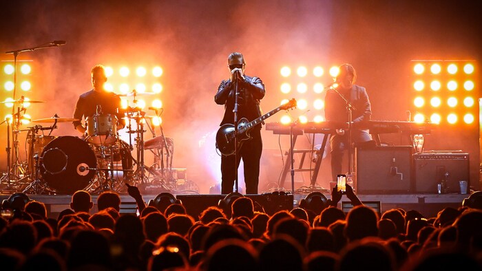 Ruhig und gelassen, aber mit tollen Songs gesegnet: Die 2000er-Indie-Helden Interpol rund um Sänger Paul Banks.