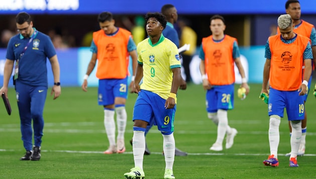 Brazil disappoint in their opener against Costa Rica. (Bild: AFP/GETTY IMAGES/Buda Mendes)