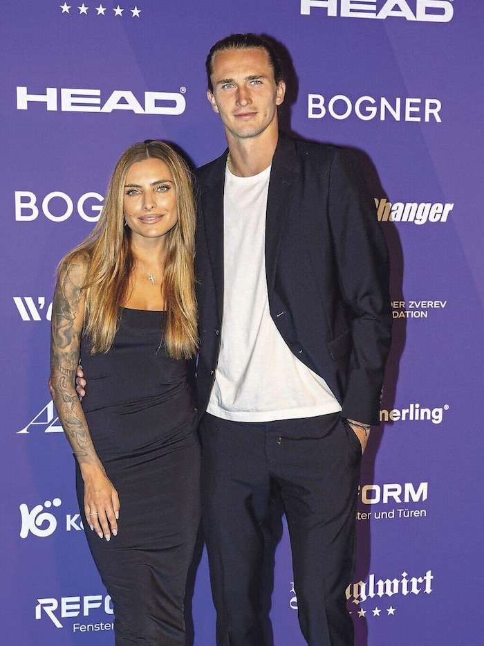 Sophia Thomalla und ihr Tennis-Ass Alexander Zverev.