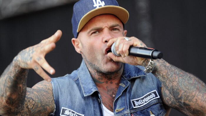 Shifty Shellshock bei seinem Auftritt am Nova Rock im letzten Jahr