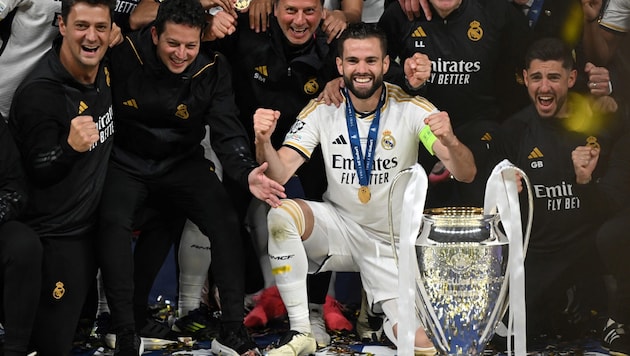 Captain Nacho leaves Real Madrid (Bild: AFP/APA/Paul ELLIS)