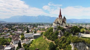 Die Marktgemeinde Rankweil.