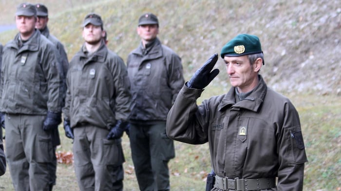The militia commander of Jägerbataillon 8 "Erzherzog Rainer", based in Tamsweg, is Markus ...