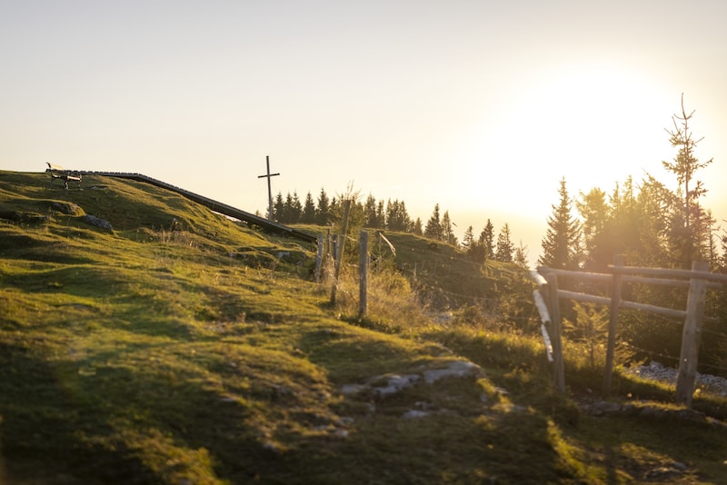 Mystical atmosphere on the Schöckl in the morning hours. (Bild: Harald Eisenberger)