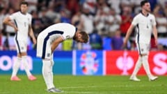 Harry Kane (m.) und Co. blieben ohne Torerfolg. (Bild: AFP/APA/Kirill KUDRYAVTSEV)