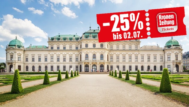 Das Schloss Belvedere wird Kulisse von „DonGiovanni“ (Bild: mRGB – stock.adobe.com)