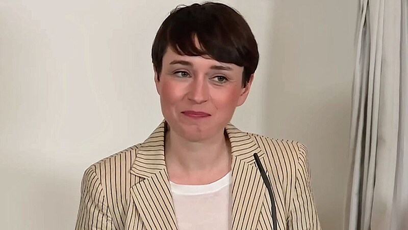 Sigrid Maurer, a Zöldek frakcióvezetője (Bild: Screenshot APA)