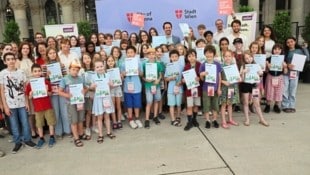 Zehn von insgesamt über 200 Ideen von Wiener Kindern und Jugendlichen werden nun mit einem ...
